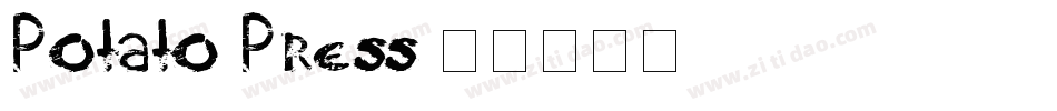 Potato Press字体转换